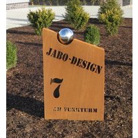 Jabo Design Edelrost Säule Rs87 Individuell Gestaltbar Gartensäulen Säulen Deko Blumen von JaboDesignBroch
