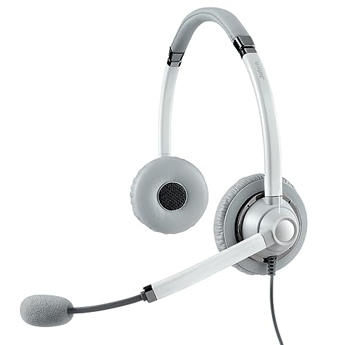 GN Netcom UC Voice 750 Duo Headset weiß von Jabra