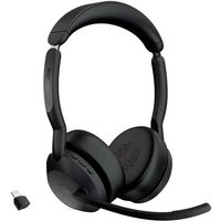 Jabra 25599-999-899-Conti Computer Bluetooth® Stereo Schwarz Noise Cancelling, Mikrofon-Rauschunter von Jabra