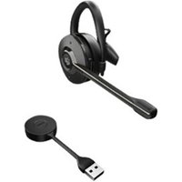 Jabra Engage 55 Telefon On Ear Headset DECT Mono Schwarz Lautstärkeregelung, Mikrofon-Stummschaltun von Jabra