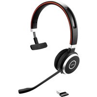 Jabra Evolve 65 Second Edition - MS Teams Telefon On Ear Headset Bluetooth®, Funk Mono Schwarz Nois von Jabra