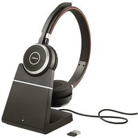 Jabra Evolve 65 Second Edition - UC Telefon On Ear Headset Bluetooth®, Funk Stereo Schwarz Noise Ca von Jabra