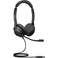 Jabra Evolve2 30 SE MS Stereo Computer On Ear Headset kabelgebunden Stereo Schwarz Mikrofon-Rauschun von Jabra