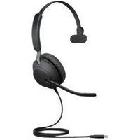 Jabra Evolve2 40 UC Mono kabelgebundenes Mono Headset mit Geräuschisolierung von Jabra