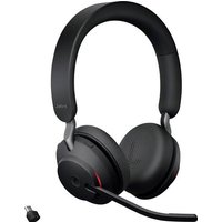 Jabra Evolve2 65 MS Telefon On Ear Headset Bluetooth® Stereo Schwarz Lautstärkeregelung, Batteriel von Jabra