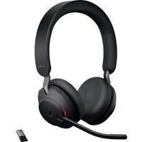 Jabra Evolve2 65 MS Telefon On Ear Headset Bluetooth® Stereo Schwarz Lautstärkeregelung, Batteriel von Jabra
