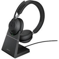 Jabra Evolve2 65 MS Stereo Headset On-Ear schwarz von Jabra