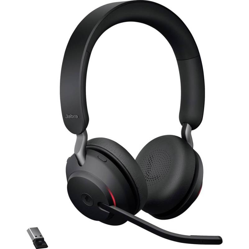 Jabra Evolve2 65 MS Telefon On Ear Headset Kopförer kabellos Ohrhöhrer von Jabra