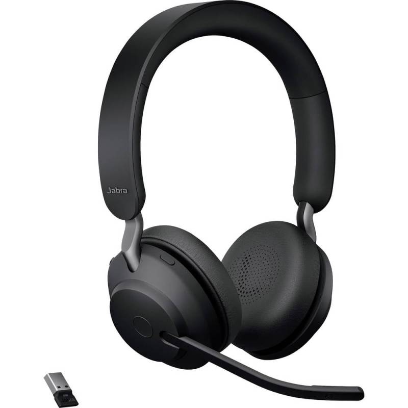 Jabra Evolve2 65 UC Telefon On Ear Headset Bluetooth Stereo Schwarz DEFEKTWARE von Jabra