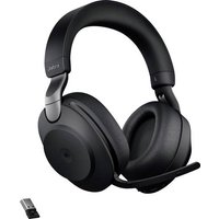 Jabra Evolve2 85 MS Telefon Over Ear Headset Bluetooth®, kabelgebunden Stereo Schwarz Mikrofon-Raus von Jabra