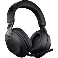 Jabra Evolve2 85 UC Telefon Over Ear Headset Bluetooth®, kabelgebunden Stereo Schwarz Mikrofon-Raus von Jabra