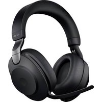Jabra Evolve2 85 UC Telefon Over Ear Headset Bluetooth®, kabelgebunden Stereo Schwarz Mikrofon-Raus von Jabra
