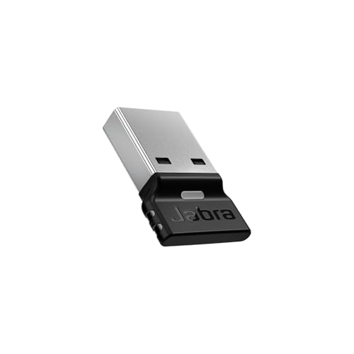 Jabra Link 390a MS Teams USB-A Bluetooth Adapter – Optimierte Verbindung für Jabra Speak 2, Bluetooth 5.3, Plug-and-Play, 30m Reichweite von Jabra