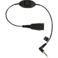 Jabra Quick Disconnect 30cm Headset-Kabel mit Rufannahmetaste von Jabra