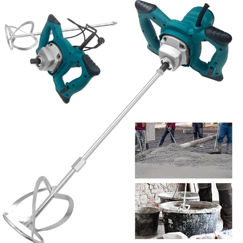 Jacgood Rührwerk Farb-Mörtelrührer 2100W Rühreraufnahme M14 6-Gang variabler rührgerät mörtel verwendet für das Mischen von Farbe，Zement, Beton von Jacgood