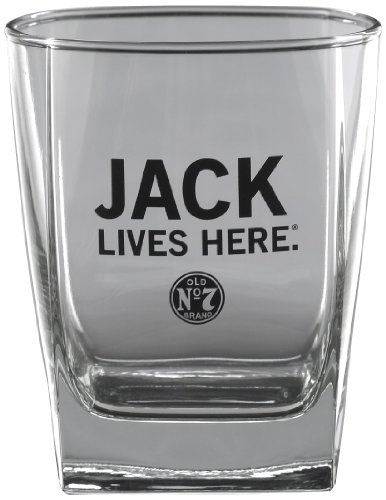 Jack Daniel's Licensed Barware Jack Lives Here Double Old Fashioned Glas von Jack Daniel's