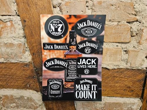 JACK DANIEL'S Sticker 8er-Set von Jack Daniel's