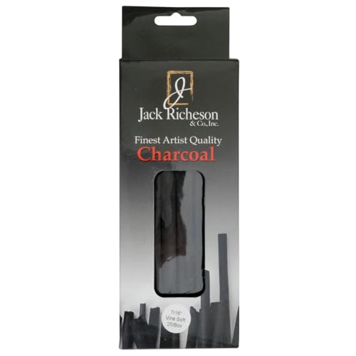 Richeson Weinholzkohlestäbchen, 1,1 cm Durchmesser von Jack Richeson