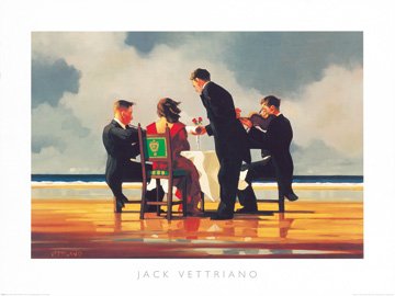 Jack Vettriano Poster/Kunstdruck Elegy for a Dead Admiral 80 x 60 cm von Jack Vettriano