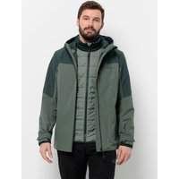 Jack Wolfskin 3-in-1-Funktionsjacke "GLAABACH 3IN1 JKT M", (2 teilig), mit Kapuze von Jack Wolfskin