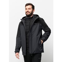 Jack Wolfskin 3-in-1-Funktionsjacke "GLAABACH 3IN1 JKT M", (2 teilig), mit Kapuze von Jack Wolfskin