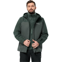 Jack Wolfskin 3-in-1-Funktionsjacke "TAUBENBERG 3IN1 JKT M", mit Kapuze, Wasserabweisenden Reißverschlüssen, Wasserdicht, Atmungsaktiv Jack Wolfskin 3-in-1-Funktionsjacke "TAUBENBERG 3IN1 JKT M", mit Kapuze, Wasserabweisenden Reißverschlüssen, Wasserdicht, Atmungsaktiv von Jack Wolfskin