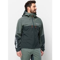 Jack Wolfskin Fahrradjacke "MOROBBIA 3L JKT M", mit Kapuze von Jack Wolfskin