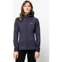 Jack Wolfskin Kapuzenfleecejacke "HYDRO GRID FLEECE W", mit Kapuze von Jack Wolfskin