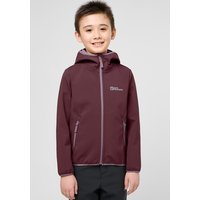 Jack Wolfskin Softshelljacke "FOURWINDS JACKET KIDS" mitKapuze von Jack Wolfskin