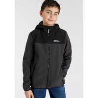 Jack Wolfskin Softshelljacke "FOURWINDS JACKET KIDS", mit Kapuze von Jack Wolfskin