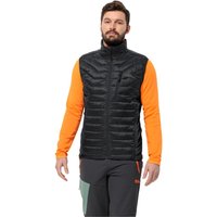 Jack Wolfskin Steppweste "ROUTEBURN PRO INS VEST M", winddicht, höchst wasserabweisend, atmungsaktiv von Jack Wolfskin