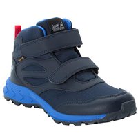 Jack Wolfskin Wanderschuh "WOODLAND TEXAPORE MID VC K", wasserdicht mit Klettverschluss von Jack Wolfskin