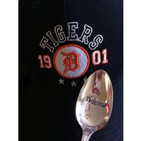 Go Tigers - Detroit Repurposed Vintage Handgestempelter Löffel Go Tigers - Detroit Repurposed Vintage Handgestempelter Löffel von JackBradyStudios