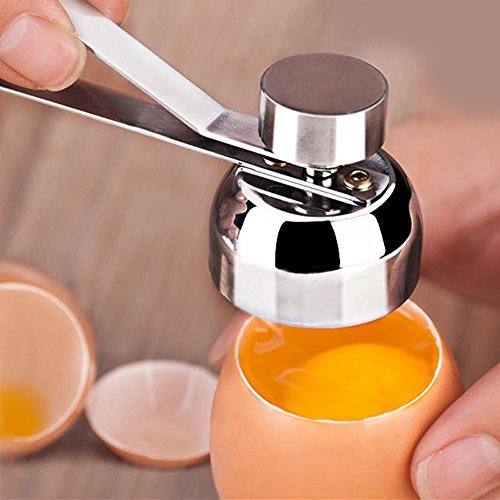 JackRuler Edelstahl Egg Topper Cutter Eieröffner Shell Opener Gekochte Rohes Ei Offene Werkzeug für entfernen von Oben von JackRuler