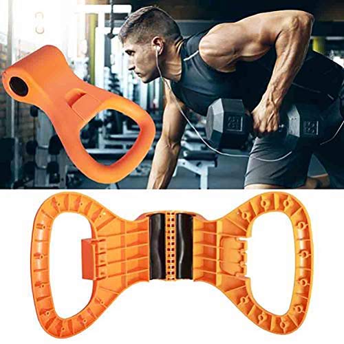 Jackallo Kettlebell für Frauen Verstellbare Tragbare Gewicht Griff Reise Workout-Ausrüstung Klemmen zu Kurzhantel für Gewichtheben Bodybuilding Yoga Fitness Kessel Glocke Pilates Sport von Jackallo