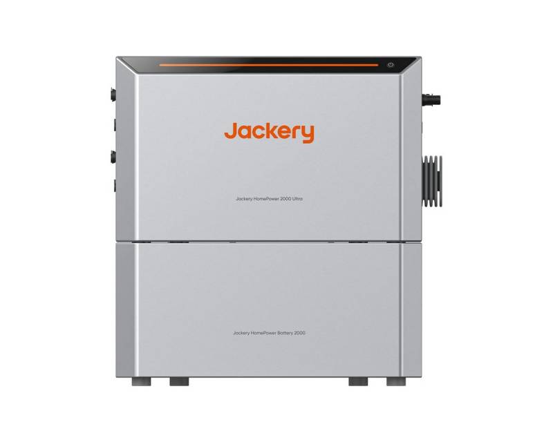 Jackery Balkonkraftwerk HomePower 2000 Ultra Balkonkraftwerk mit Speicher, 2048Wh LiFePO4 Akku, mit Zusatzakku, 2 MPPT 2800 Solareingang Stromspeicher Jackery Balkonkraftwerk HomePower 2000 Ultra Balkonkraftwerk mit Speicher, 2048Wh LiFePO4 Akku, mit Zusatzakku, 2 MPPT 2800 Solareingang Stromspeicher von Jackery