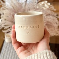Keramiktasse "Patin" von JackyAndFamily