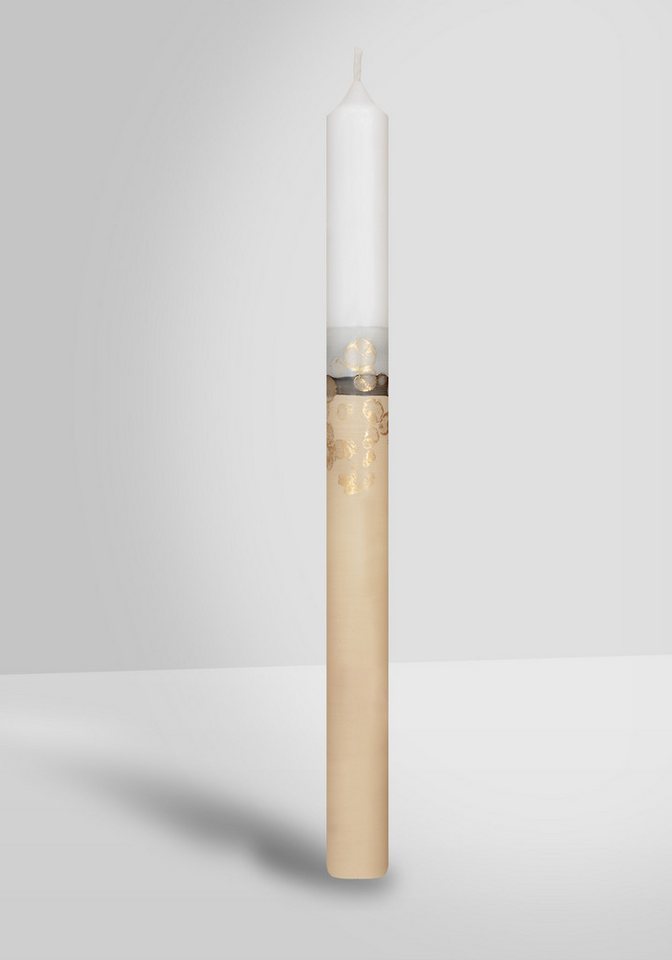Jacob Flügel GmbH Kerzenmanufaktur Spitzkerze Designkerze Apart Stabkerze Sahara 250 x Ø 22 mm von Jacob Flügel GmbH Kerzenmanufaktur