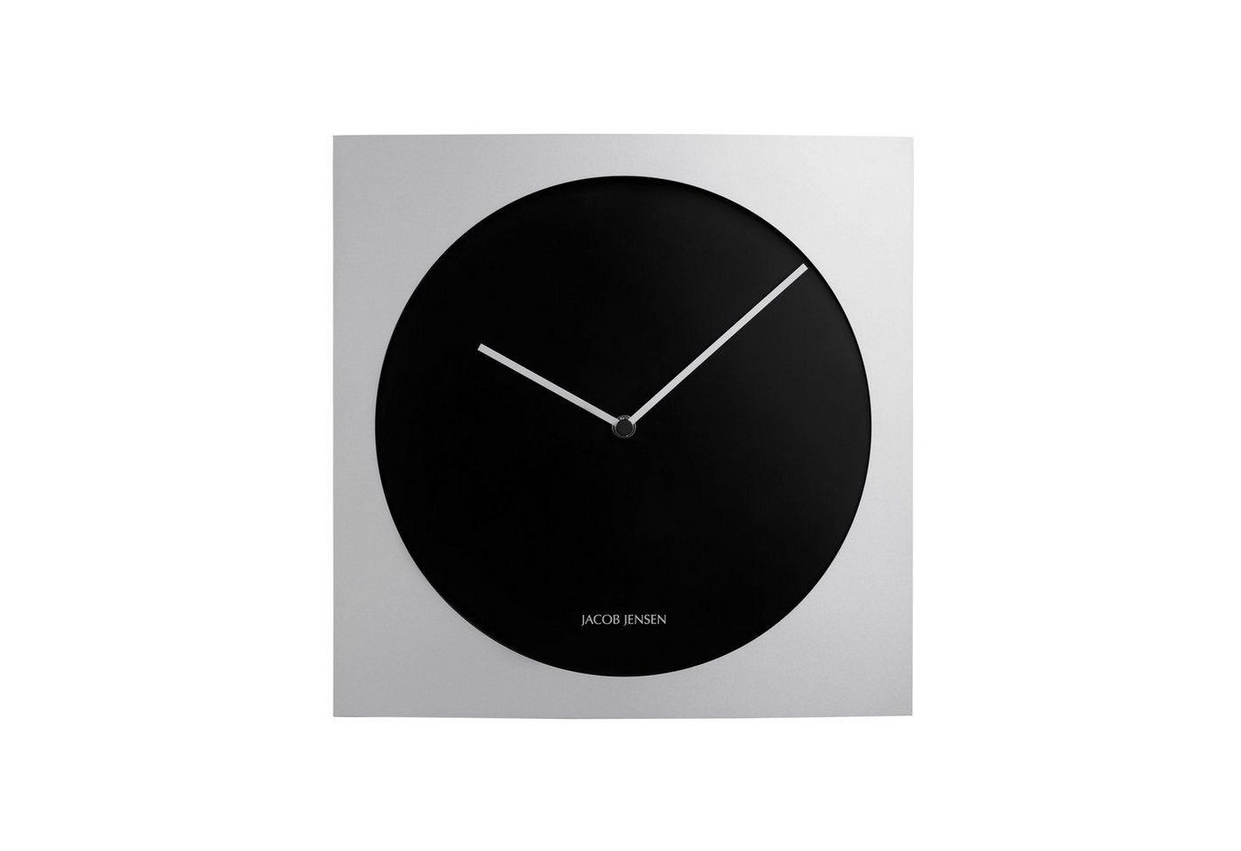 Jacob Jensen Wanduhr quadratisches Design 35x35cm 318 Uhrwerk leise von Jacob Jensen