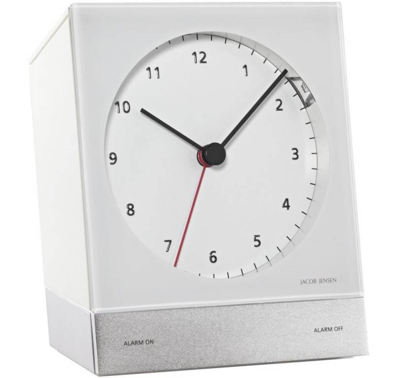 Jacob Jensen Wecker JACOB JENSEN Quarz Wecker 351 weiß 10 x 13 cm Alarm Snooze LED Licht Jacob Jensen Wecker JACOB JENSEN Quarz Wecker 351 weiß 10 x 13 cm Alarm Snooze LED Licht von Jacob Jensen