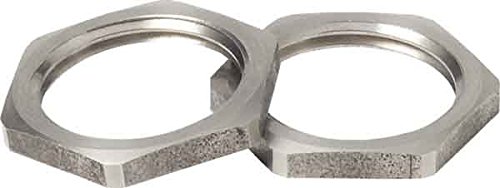 Jacob EDELSTAHL-Gegenmutter 50.232 ES M32x1,5 Sechskantmutter für Kabelverschraubung 4024092142918 von Jacob & Co.