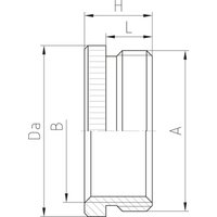 Jacob MS-Reduktion M40/M32x1,5 M40M32 von Jacob