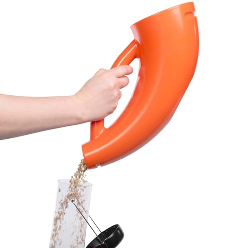 Jacobi Jayne® SuperScoop™ Vogelfutterschaufel – Schaufeln, Tragen und Ausgießen ohne Verschütten – perfekt zum Befüllen Ihrer Vogelfutterspender mit Vogelfutter – auch eine tolle Futterschaufel für von Jacobi Jayne