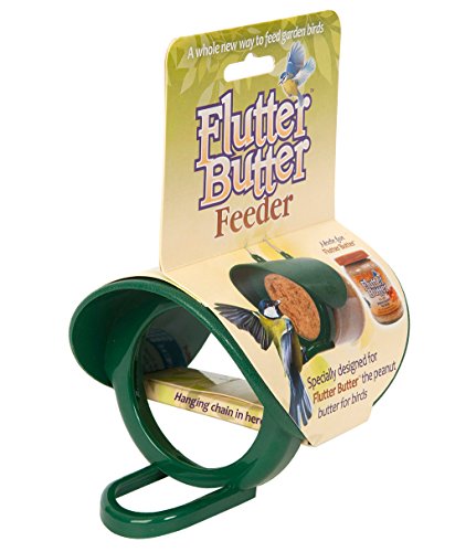 Jacobi Jayne FBF-2 Futterstation für Flutter Butter zum Aufhängen, Grün, 170 x 130 x 90 mm von Jacobi Jayne