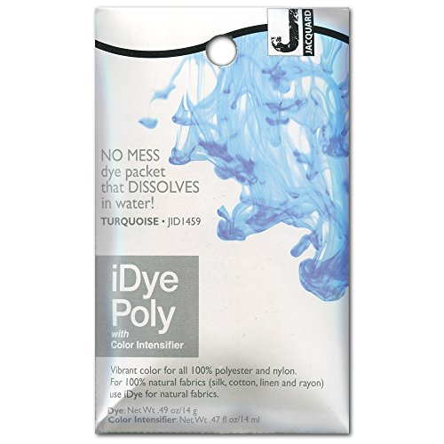 Jacquard 100455 iDye Poly Synthetic Dye Stoff, Notion, türkis, Each, 14 Gramm von Jacquard