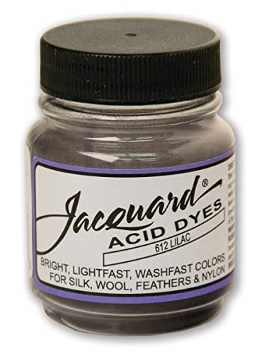 Jacquard Acid Dye for Wool, Silk and Other Protein Fibers, 1/2 Ounce Jar, Concentrated Powder, Lilac 612 von Jacquard