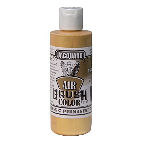 Jacquard Airbrush Color 4Oz Metal True Gold von Jacquard