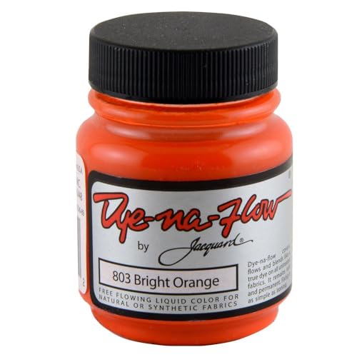 Jacquard Dye-Na-Flow Bright Orange Acryl 2,25 fl oz von Jacquard
