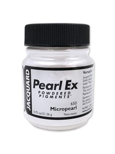 Jacquard JAC-JPX1650 Pearl Ex Pulverpigment, 21,3 g, Micropearl, 200 ml von Jacquard