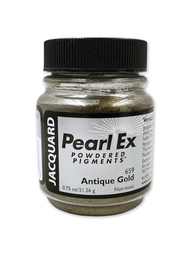 Pearl Ex Antikgold-Pulverpigment 0,75 oz / 21 g von Jacquard